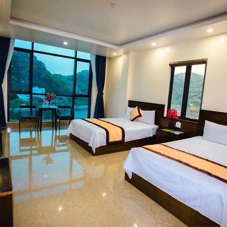 Aroma Cat Ba Sea View Hotel Chan Chau Exterior photo
